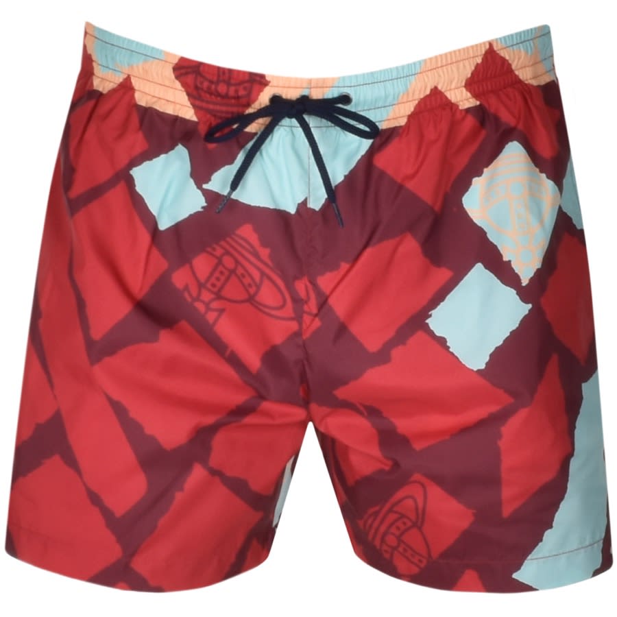 Alternative Image for ProductVivienne Westwood Surf Swim Shorts Burgundy1